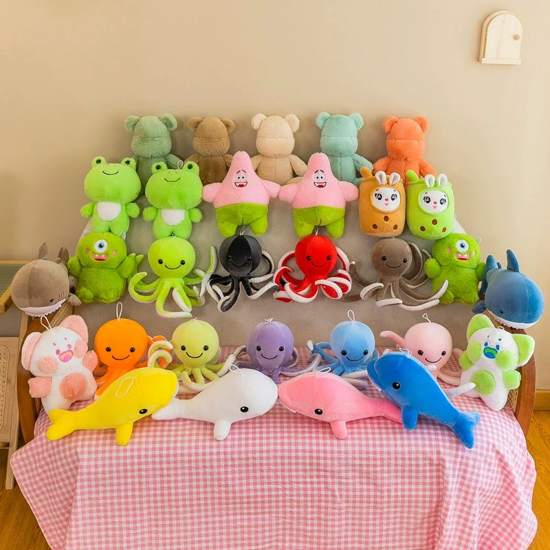 Juguete de peluche de una máquina de garras de 7 pulgadas
