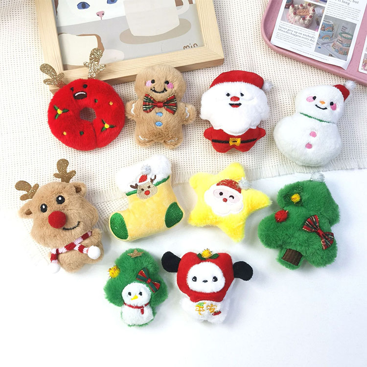 Juguete de peluche de árboles de Navidad