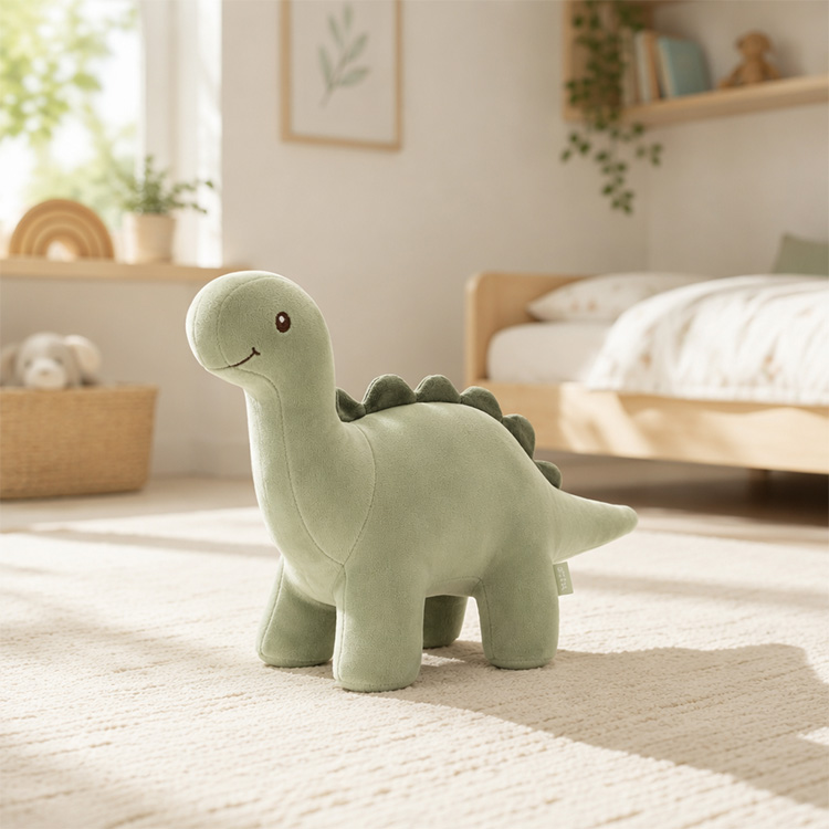 Juguete de peluche de dinosaurio para bebé