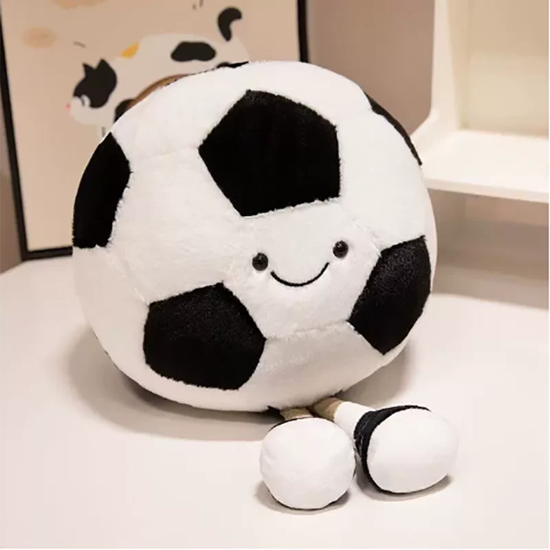 Juguete de felpa de la mascota de fútbol