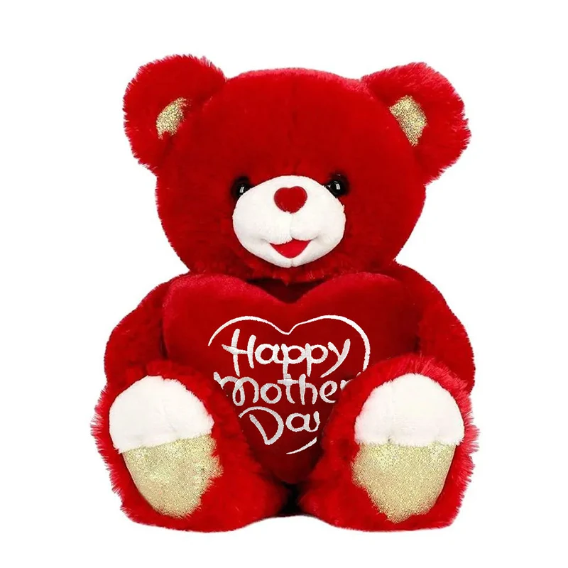 Oso de peluche de corazón