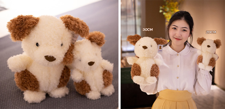 Curly-haired Animal Stuffed Animal