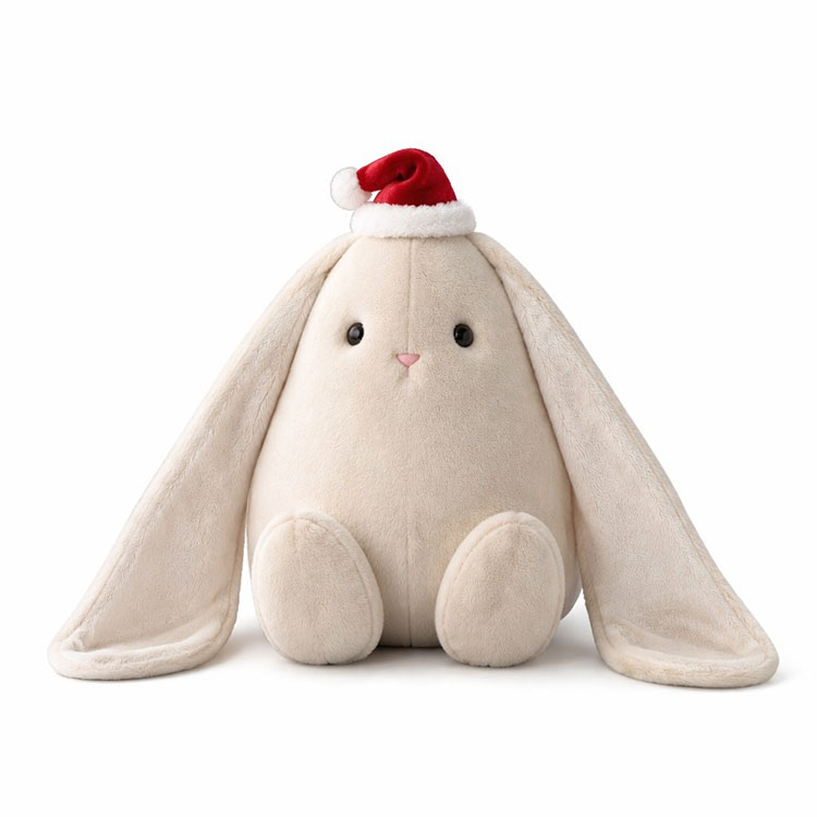 Christmas Teardrop Bunny Plush
