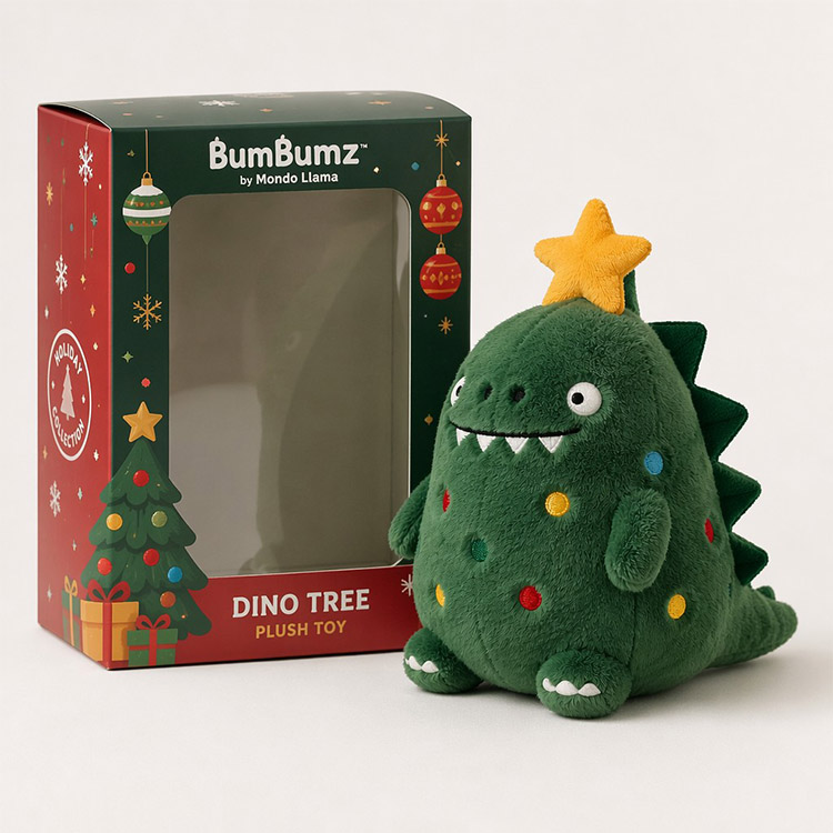 Christmas Tree Dinosaur Plush Toy
