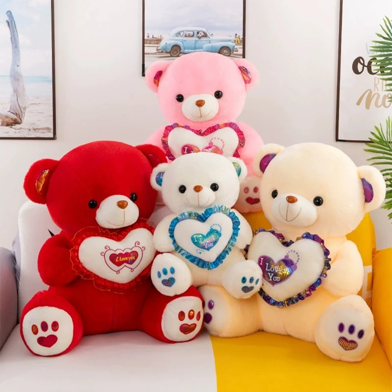 Amo el oso de peluche