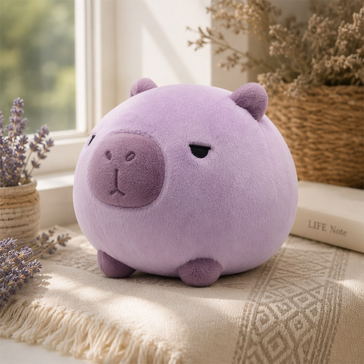 Peluche Carpincho Morado