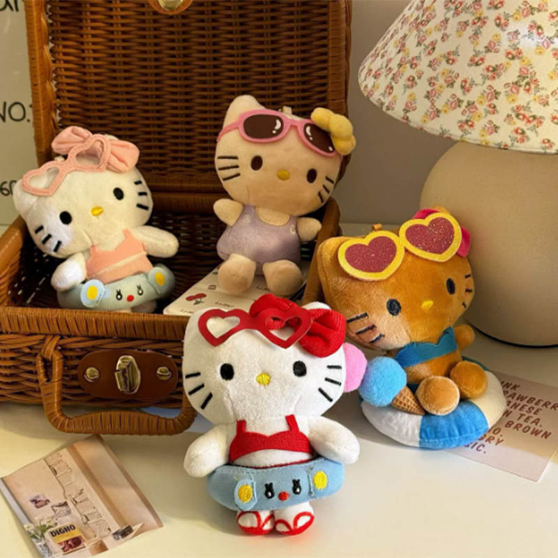 Llavero de animales de peluche